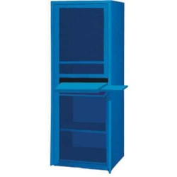 Dílenská skříň pro PC Sofame, 170 x 66 x 55 cm, modrá