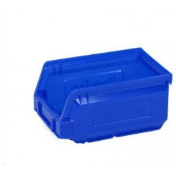 Plastový box Manutan  8,3 x 10,3 x 16,5 cm, modrý