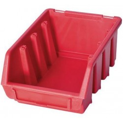 Plastový box Ergobox 2 7,5 x 16,1 x 11,6 cm, červený