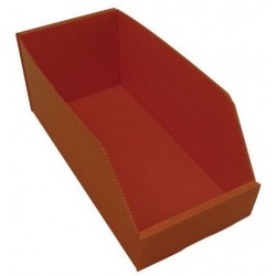Plastový box PP, 15,5 x 18 x 38 cm, oranžový