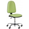 Pracovní židle Torino plus s měkkými kolečky, zelená