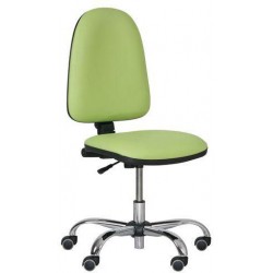 Pracovní židle Torino plus s měkkými kolečky, zelená