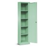 Vysoká kancelářská skříň ALEX, 450 x 850 x 400 mm, Fresh Style: pastelově zelená