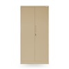 Uzamykatelná skladovací skříň DAWID, 900 x 1850 x 450 mm, Fresh Style: béžová