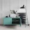 TV stolek na nohách ROSA, 1150 x 595 x 400 mm, Moderní: mořská barva