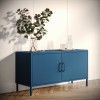 TV stolek na nohách ROSA, 1150 x 595 x 400 mm, Moderní: tmavě modrá barva