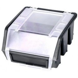 Plastový box Ergobox 1 Plus 7,5 x 11,6 x 11,2 cm, černý