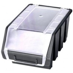 Plastový box Ergobox 3 Plus 12,6 x 17 x 24 cm, černý