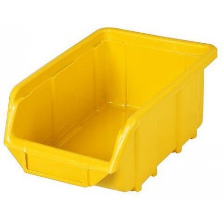 Plastový box Ecobox small 7,5 x 11 x 16,5 cm, žlutý