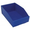 Plastový box PP, 10,5 x 18 x 28 cm, modrý