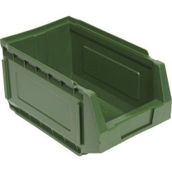 Plastový box 12,5 x 15 x 24 cm, zelený