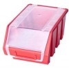 Plastový box Ergobox 3 Plus 12,6 x 17 x 24 cm, červený