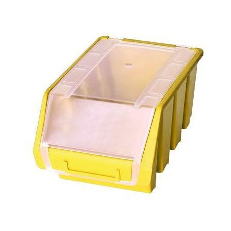 Plastový box Ergobox 3 Plus 12,6 x 17 x 24 cm, žlutý