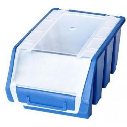 Plastový box Ergobox 3 Plus 12,6 x 17 x 24 cm, modrý