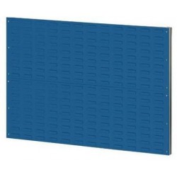 Nástěnný PERFO regál, rozměry 69,5 x 100 cm, modrý