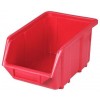 Plastový box Ecobox medium 12,5 x 15,5 x 24 cm, červený