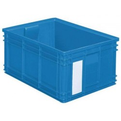 Barevná plastová přepravka PS (85 l), modrá