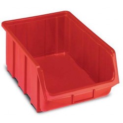 Plastový box Ecobox 18,7 x 33,3 x 50,5 cm, červený