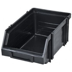 Plastový box Modul box 1.1. 7,5 x 11 x 16,5 cm, černý