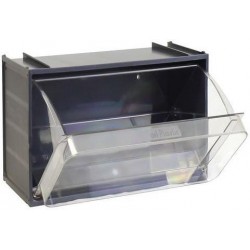 Zásuvkový box Crystal Box, výška 18,5 cm 1 zásuvka.