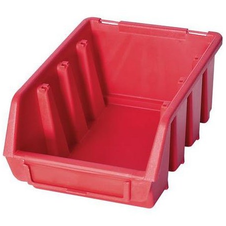 Plastový box Ergobox 2 7,5 x 16,1 x 11,6 cm, červený
