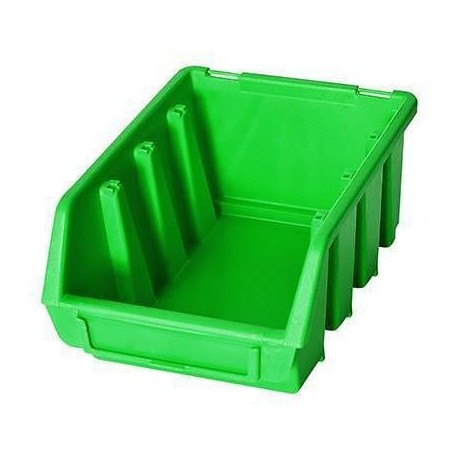 Plastový box Ergobox 2 7,5 x 16,1 x 11,6 cm, zelený