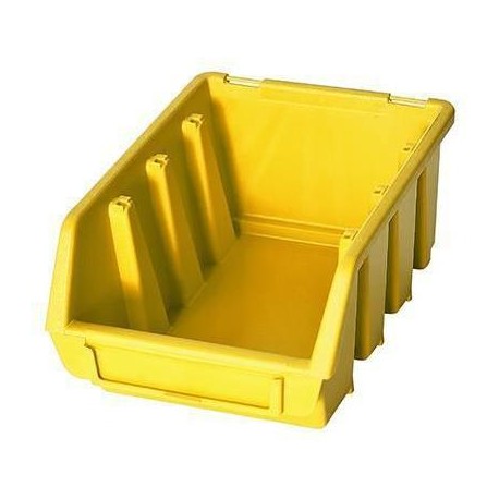 Plastový box Ergobox 2 7,5 x 16,1 x 11,6 cm, žlutý
