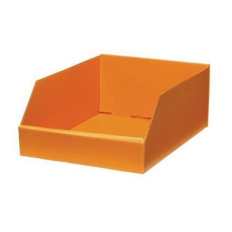 Plastový box PP, 15,5 x 29,5 x 38 cm, oranžové