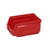 Plastový box Manutan  8,3 x 10,3 x 16,5 cm, červený
