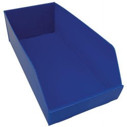 Plastový box PP, 15,5 x 24 x 48 cm, modry