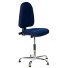 Antistatická ESD pracovní židle Waylon K2 s kluzáky, modrá