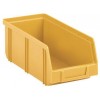 Plastový box Manutan  8,3 x 10,3 x 24 cm, žlutý