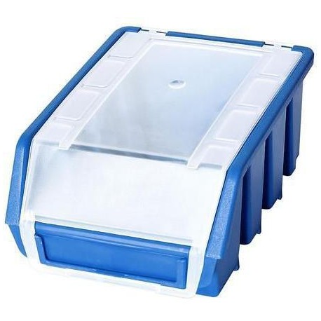 Plastový box Ergobox 2 Plus 7,5 x 16,1 x 11,6 cm, modrý