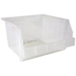 Plastový box PE 24 x 40 x 40 cm, transparentní