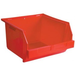 Plastový box PE 24 x 40 x 40 cm, červený