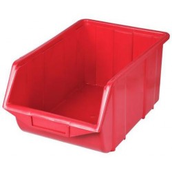 Plastový box Ecobox large 16,5 x 22 x 35 cm, červený