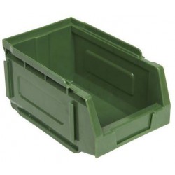 Plastový box 8,5 x 10,5 x 16,3 cm, zelený