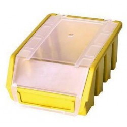Plastový box Ergobox 2 Plus 7,5 x 16,1 x 11,6 cm, žlutý