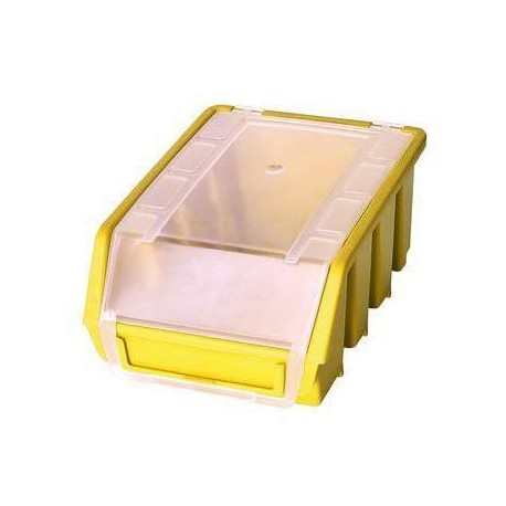 Plastový box Ergobox 2 Plus 7,5 x 16,1 x 11,6 cm, žlutý