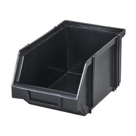 Plastový box Modul box 2.1. 12,5 x 15 x 23 cm, černý