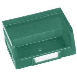 Plastový box Manutan  5,5 x 10,3 x 9 cm, zelený