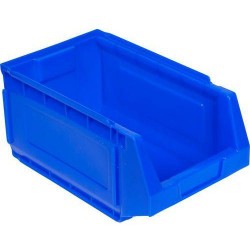 Plastový box 16,5 x 21,2 x 34,5 cm, modrý