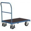 Plošinový vozík s madlem, do 1 000 kg, 100,6 x 112,8 x 70 cm