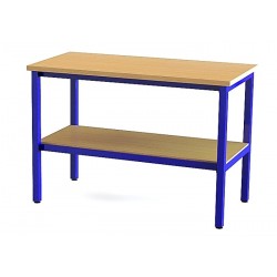 Školní dílenský stůl - Ponk DSBS + výškově nastavitelné nohy