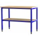 Školní dílenský stůl - Ponk DSBS + výškově nastavitelné nohy