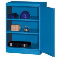 Dílenská skříň na nářadí, 104 x 80 x 50 cm, modrá/modrá