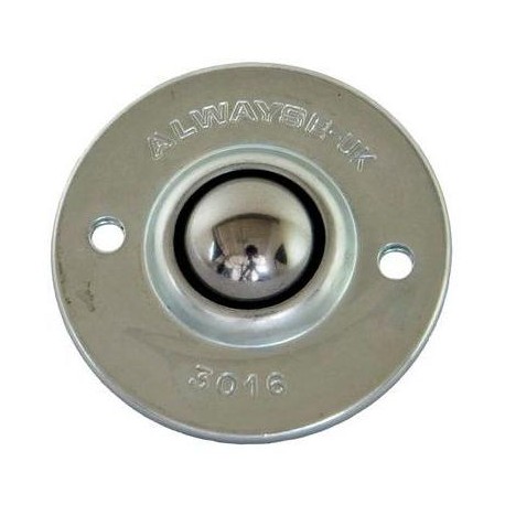 Kuličková kladka s přírubou, průměr 15 mm