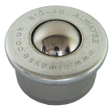 Kuličková kladka s přírubou pro nasouvání, průměr 30 mm