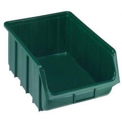 Plastový box Ecobox 18,7 x 33,3 x 50,5 cm, zelený