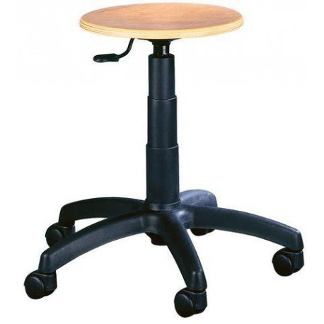 Pracovní stolička Natura s kolečky